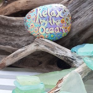 Hand-painted Rock